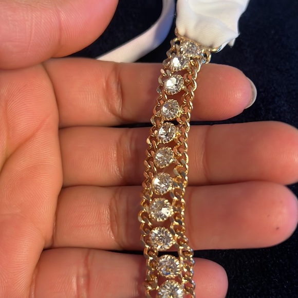 Brazilian Jewelled White bikini top - Picture 9 of 11